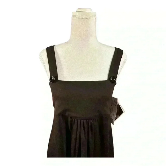 Joseph Ribkoff NWT Square Neck Drop Waist Black Dress Size 6 - Picture 2 of 6